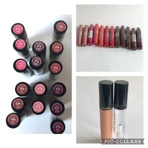 3+/$7 each Revlon Lip Bundle Super Lustrous Lipstick, Gloss and Cushion